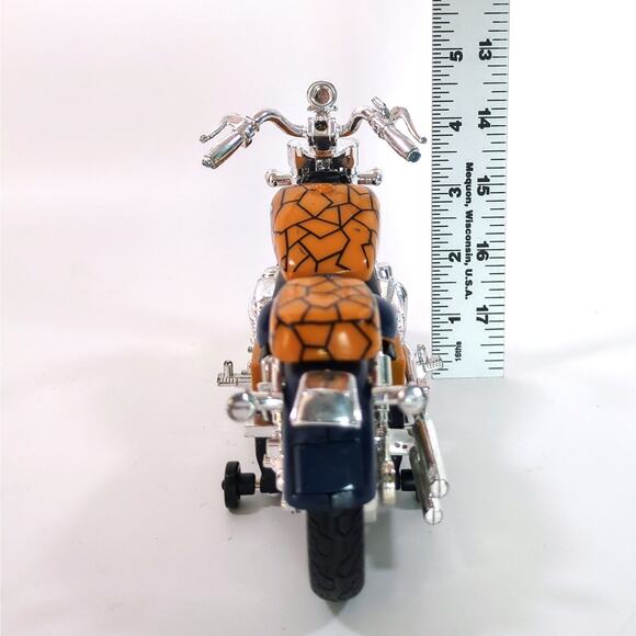 Marvel Fantastic Four The Thing Battery Powered Motorcycle Toy Biz 2005 - Picture 5 of 7
